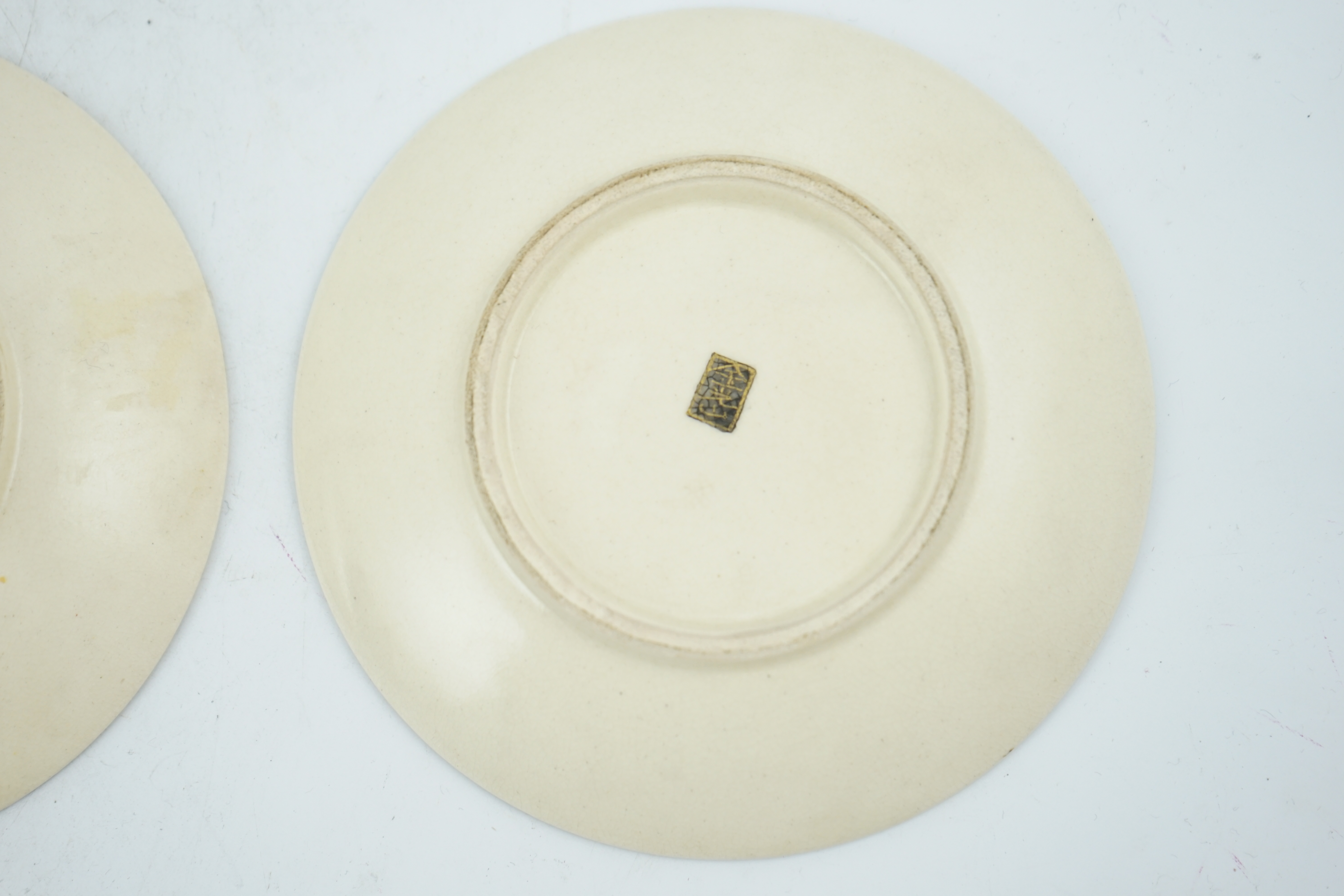 A pair of Japanese Satsuma small dishes, by Kinkozan, early 20th century